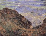 Claude Monet View over the Sea painting